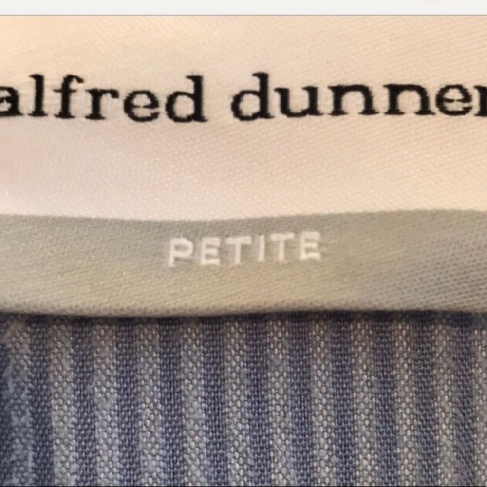 Alfred Dunner 6P Pale Blue Textured Jacket - Picture 2 of 7
